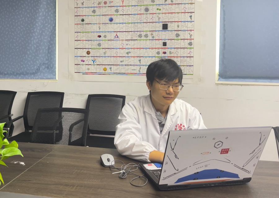 2022年度通发娱乐医药金穗斗争者——蔡一凡